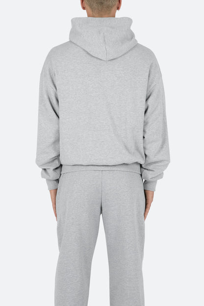 Double Layer Hoodie - Grey