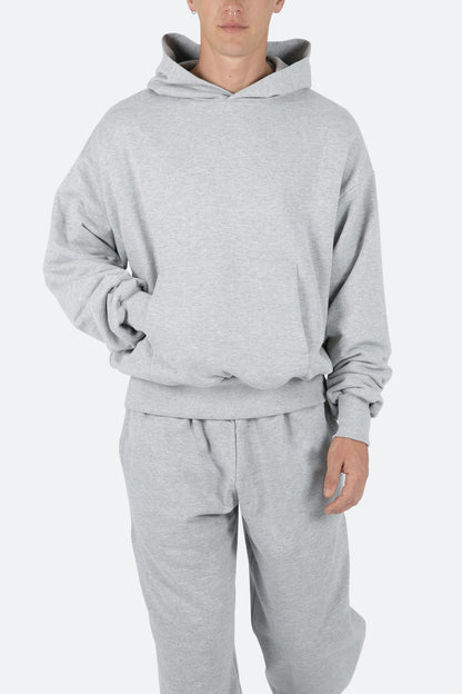 Double Layer Hoodie - Grey