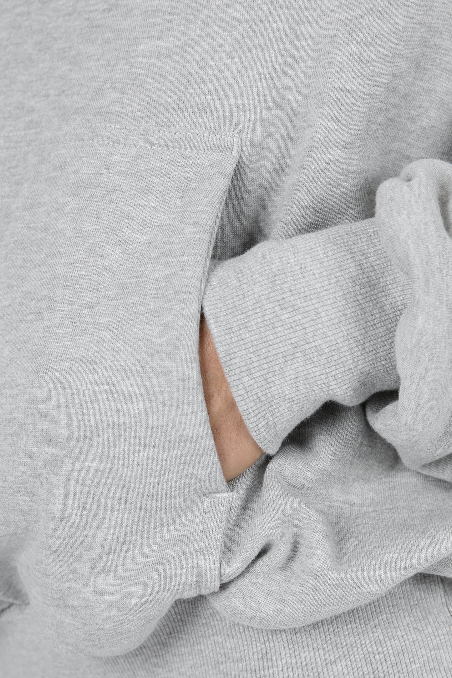 Double Layer Hoodie - Grey