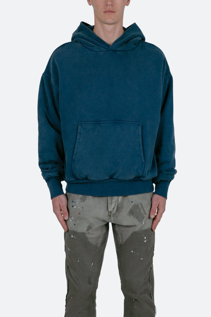 Double Layer Hoodie - Vintage Navy