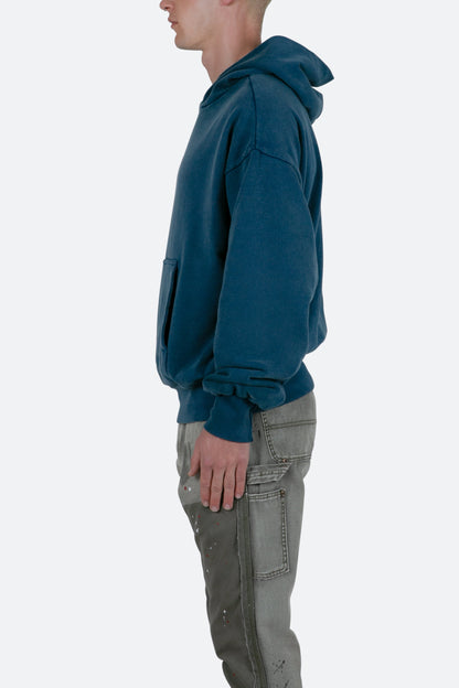 Double Layer Hoodie - Vintage Navy