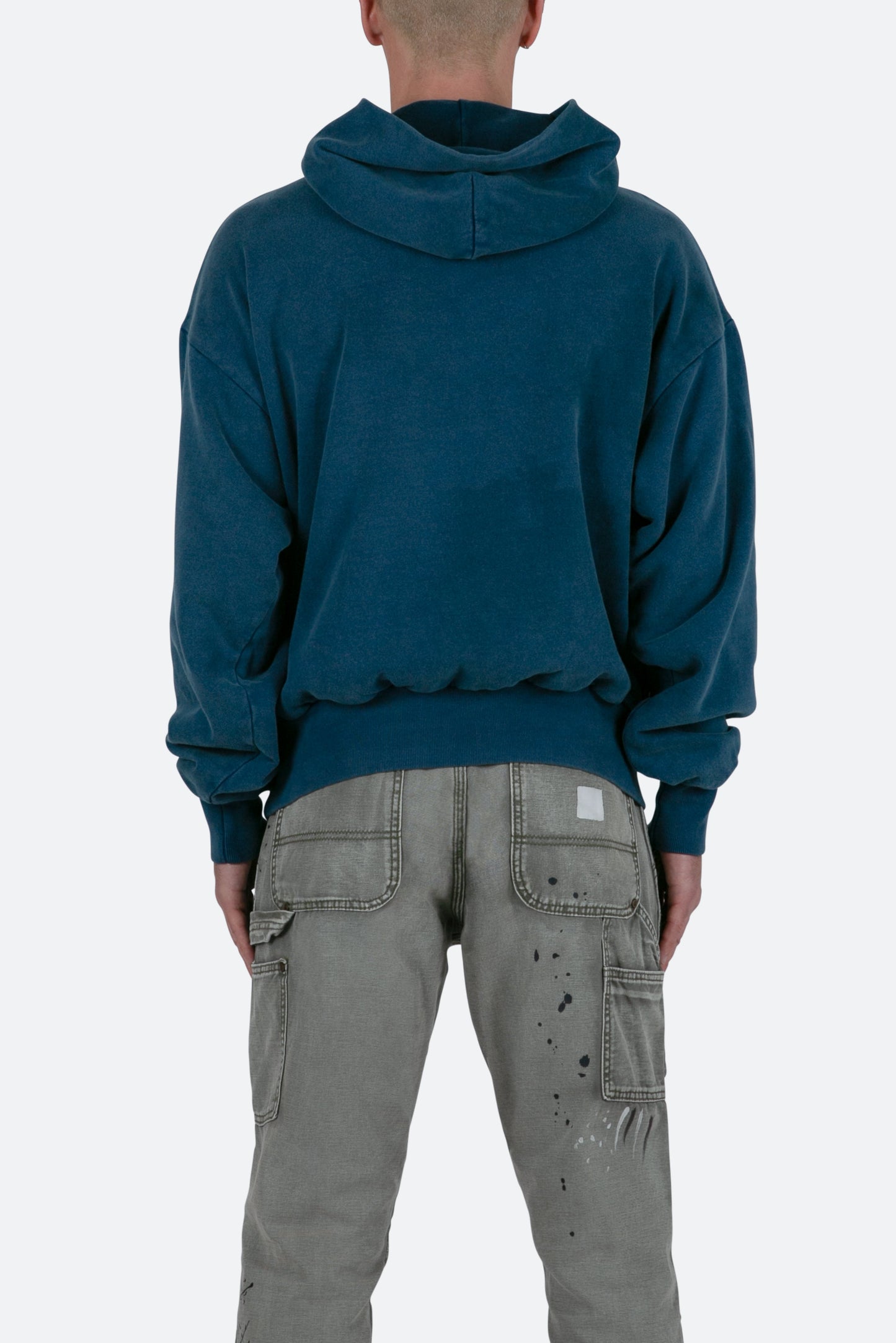 Double Layer Hoodie - Vintage Navy