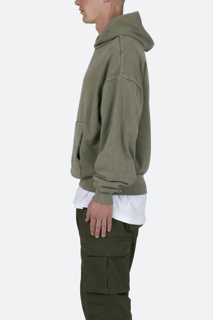 Double Layer Hoodie - Vintage Olive