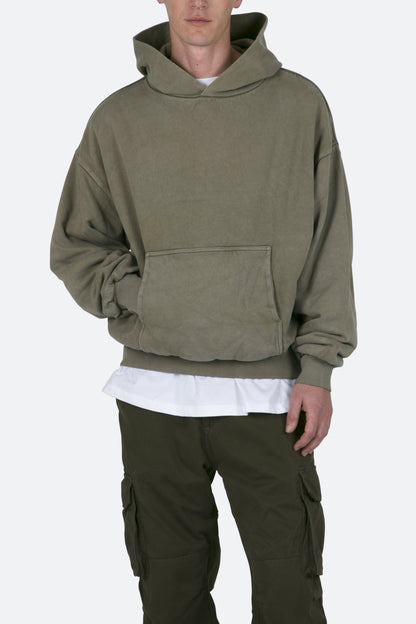 Double Layer Hoodie - Vintage Olive