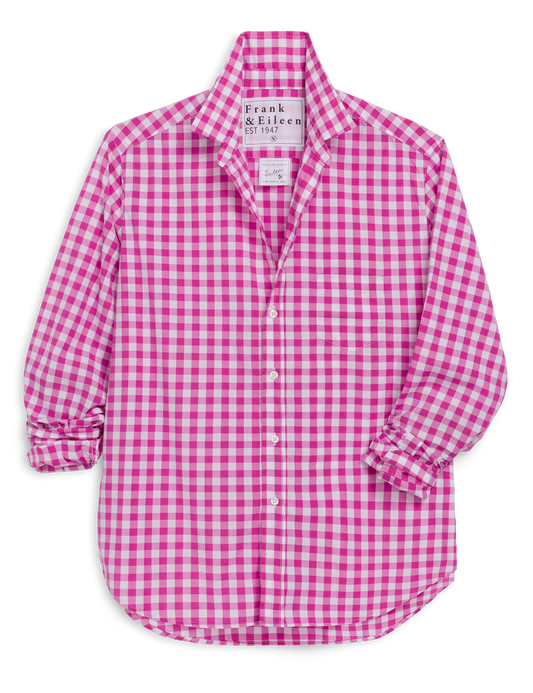 EILEEN Pink Check, Italian Superluxe
