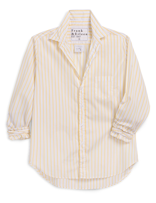 EILEEN Yellow and Navy Stripe, Italian Superluxe
