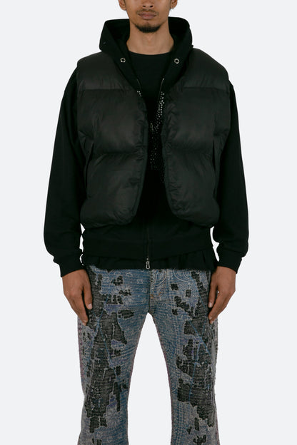 EZ Puffer Vest - Black