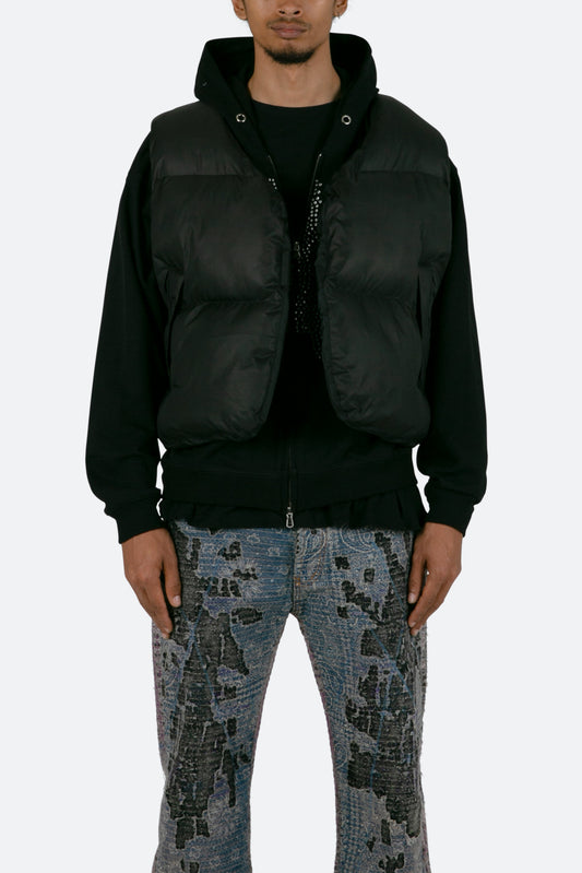 EZ Puffer Vest - Black