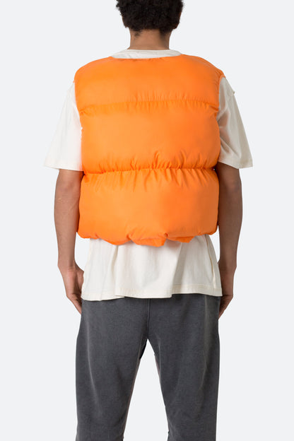 EZ Puffer Vest - Orange