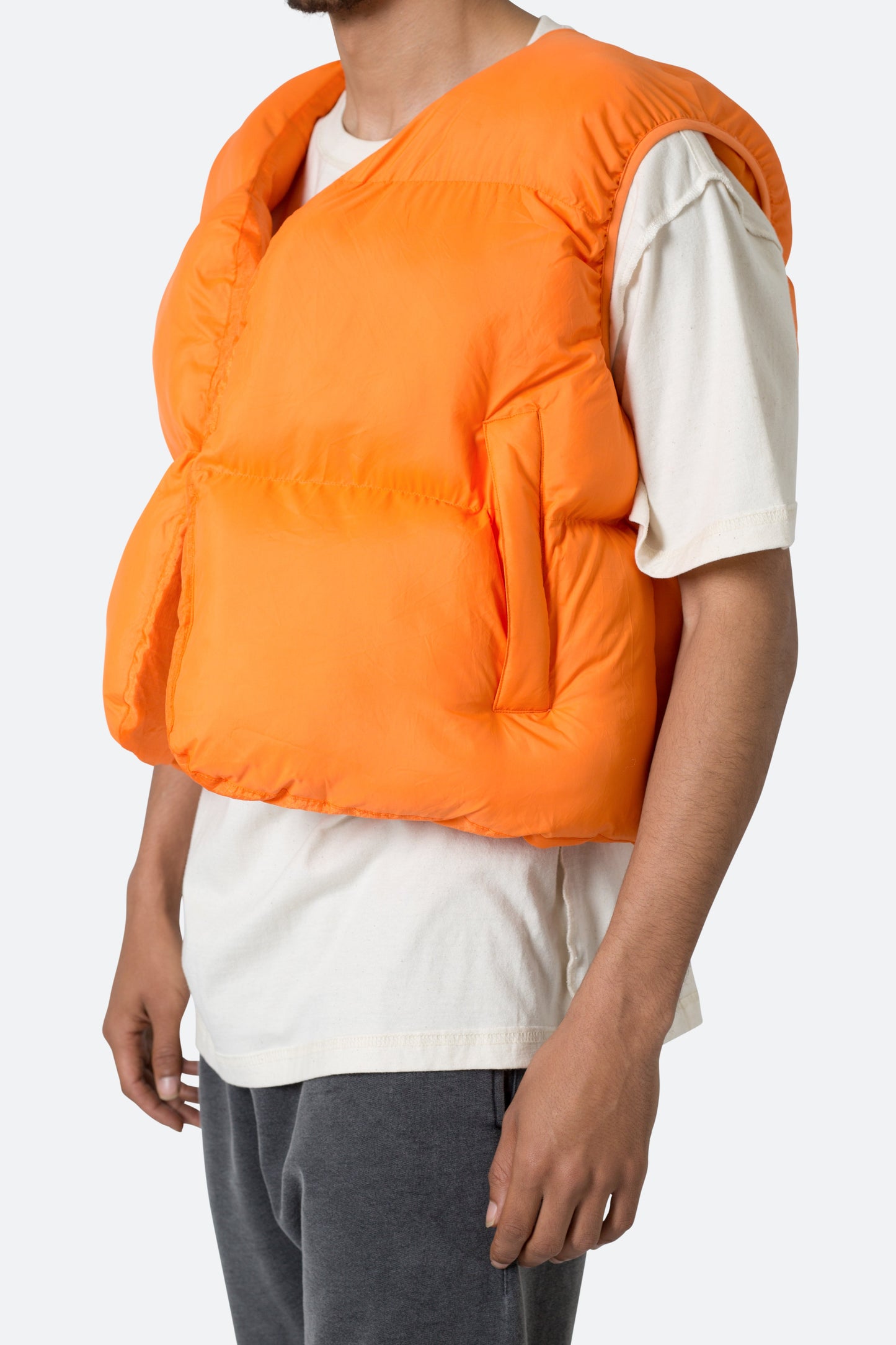 EZ Puffer Vest - Orange