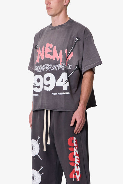 Enemy Tee - Washed Black