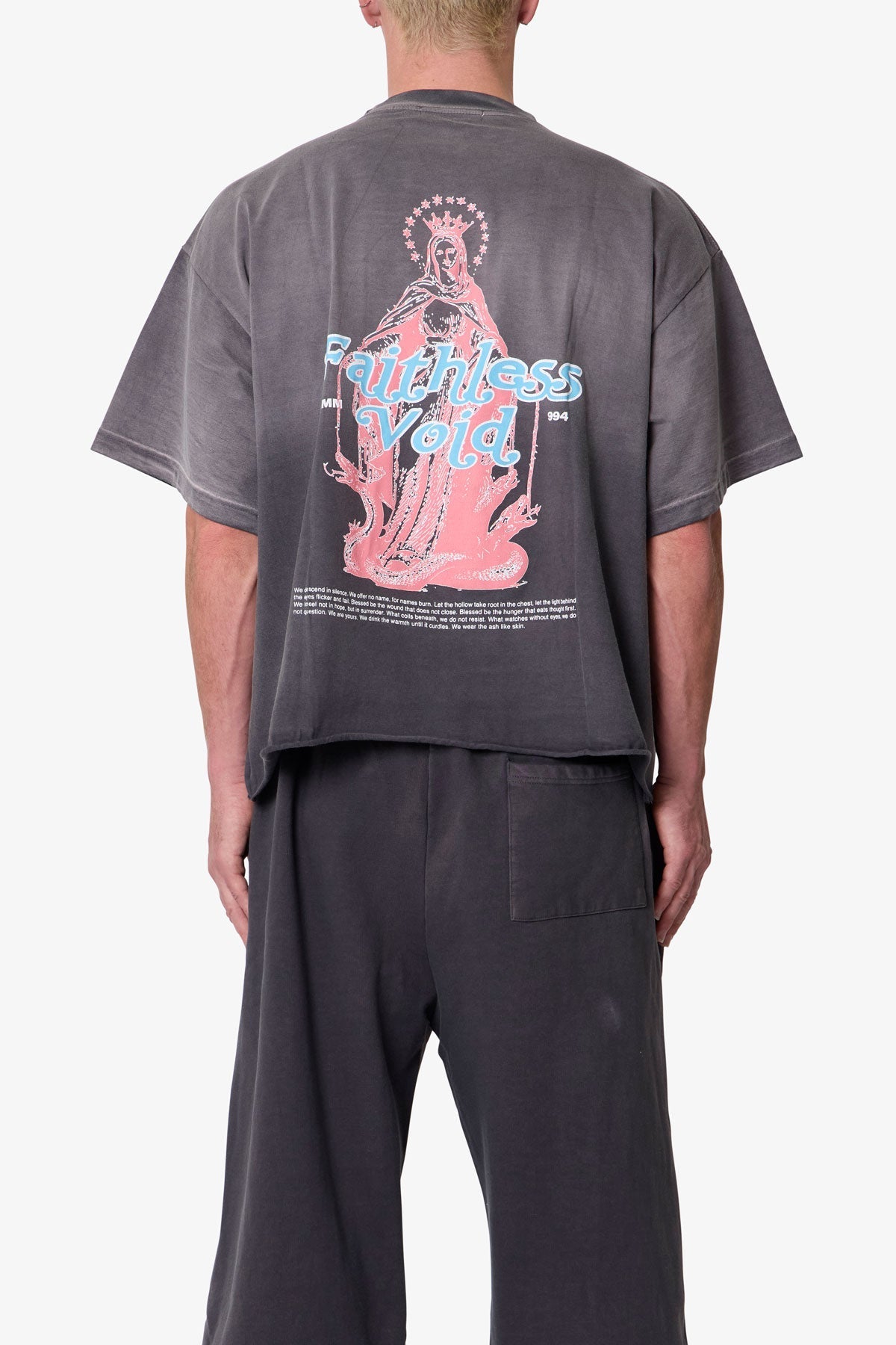 Enemy Tee - Washed Black