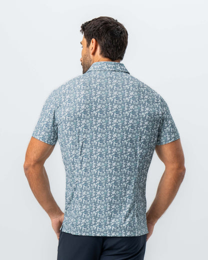 "The Evergreen" Abstract Sage Floral Print