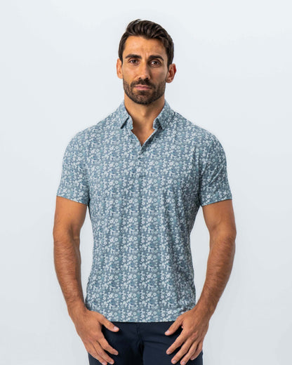 "The Evergreen" Abstract Sage Floral Print