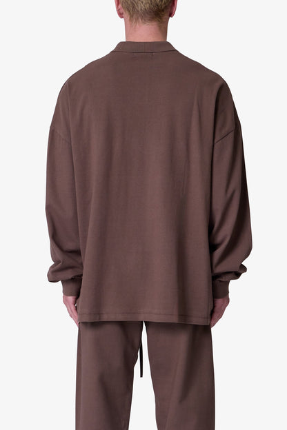 Every Day L/S Polo - Olive