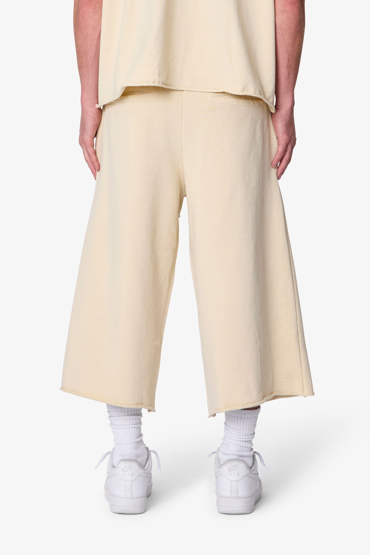 Extra Long Sweatshorts - Off White