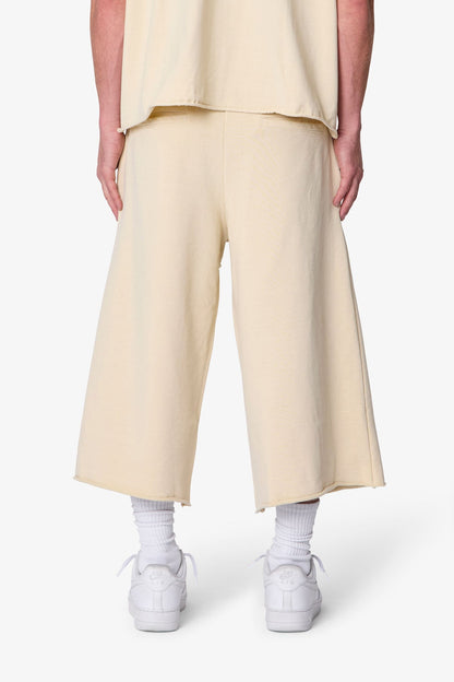Extra Long Sweatshorts - Off White