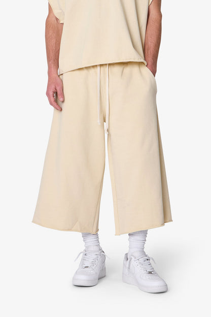 Extra Long Sweatshorts - Off White