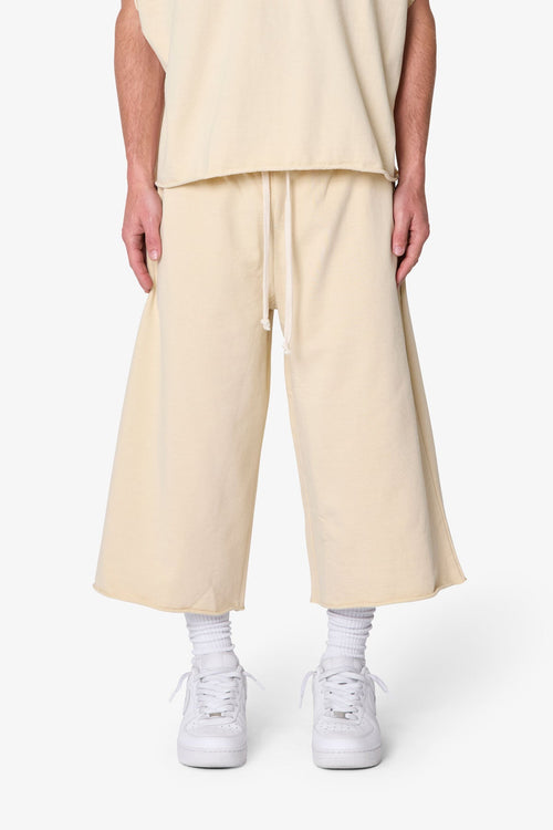 Extra Long Sweatshorts - Off White