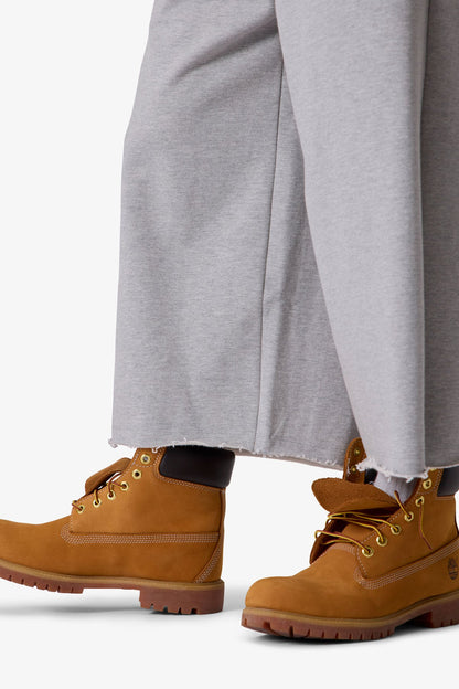 Extra Long Terry Sweatshorts - Heather Grey