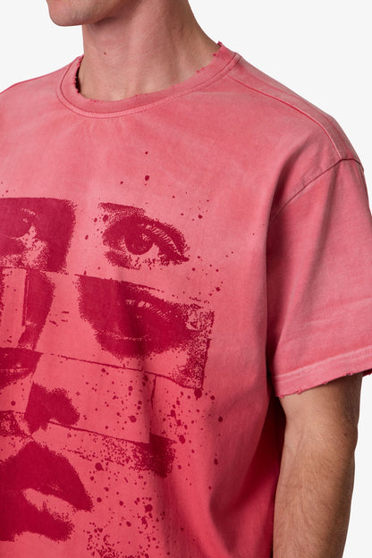 Face Tee - Red