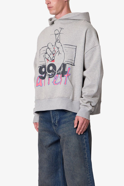 Fade Away Hoodie - Grey