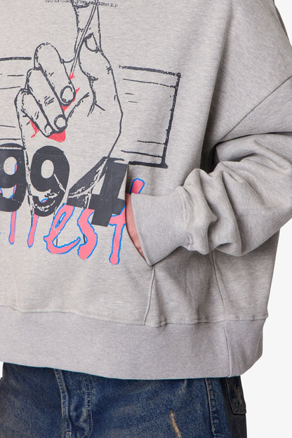 Fade Away Hoodie - Grey