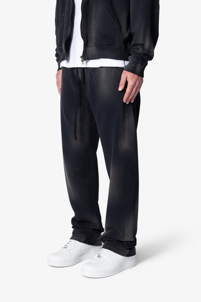 Faded Relaxed Every Day Sweatpants - Washed Black