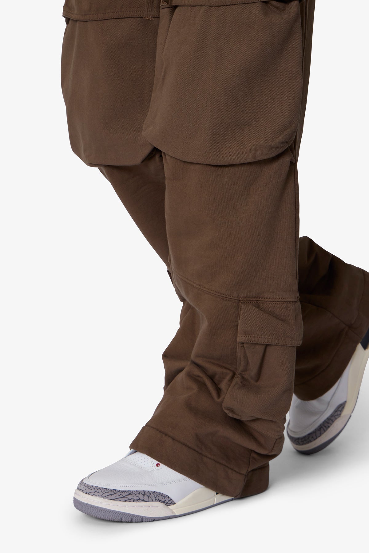 Front Cargo Sweatpants - Olive