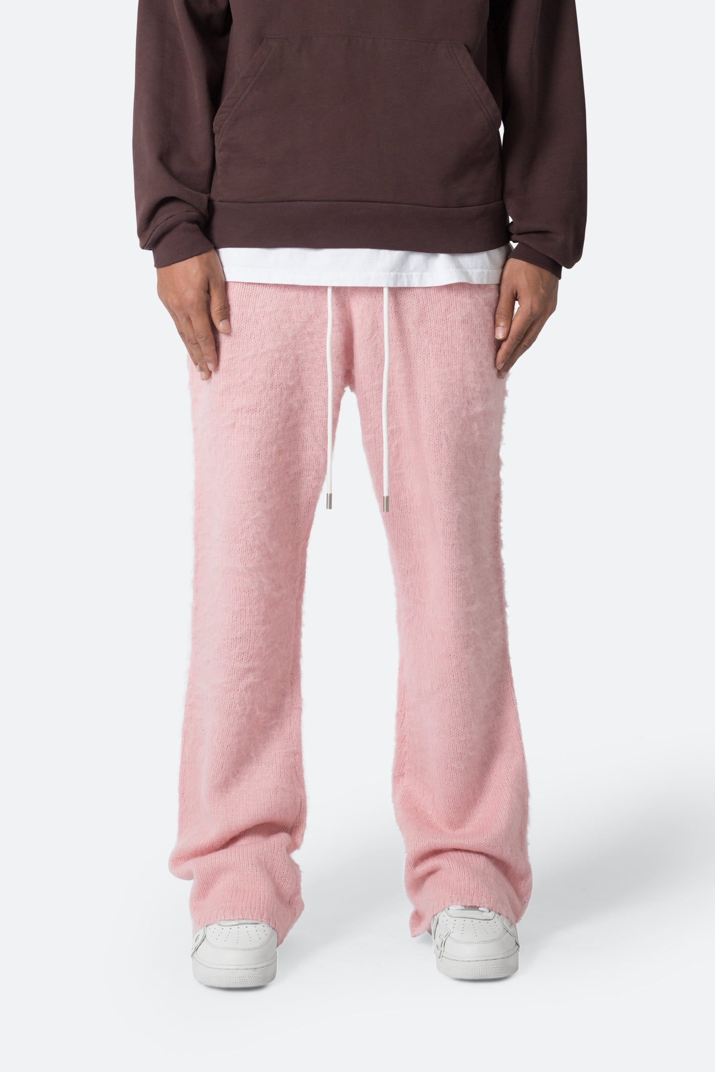Fuzzy Sweatpants - Pink