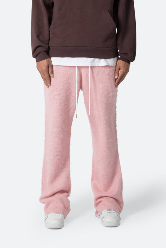 Fuzzy Sweatpants - Pink
