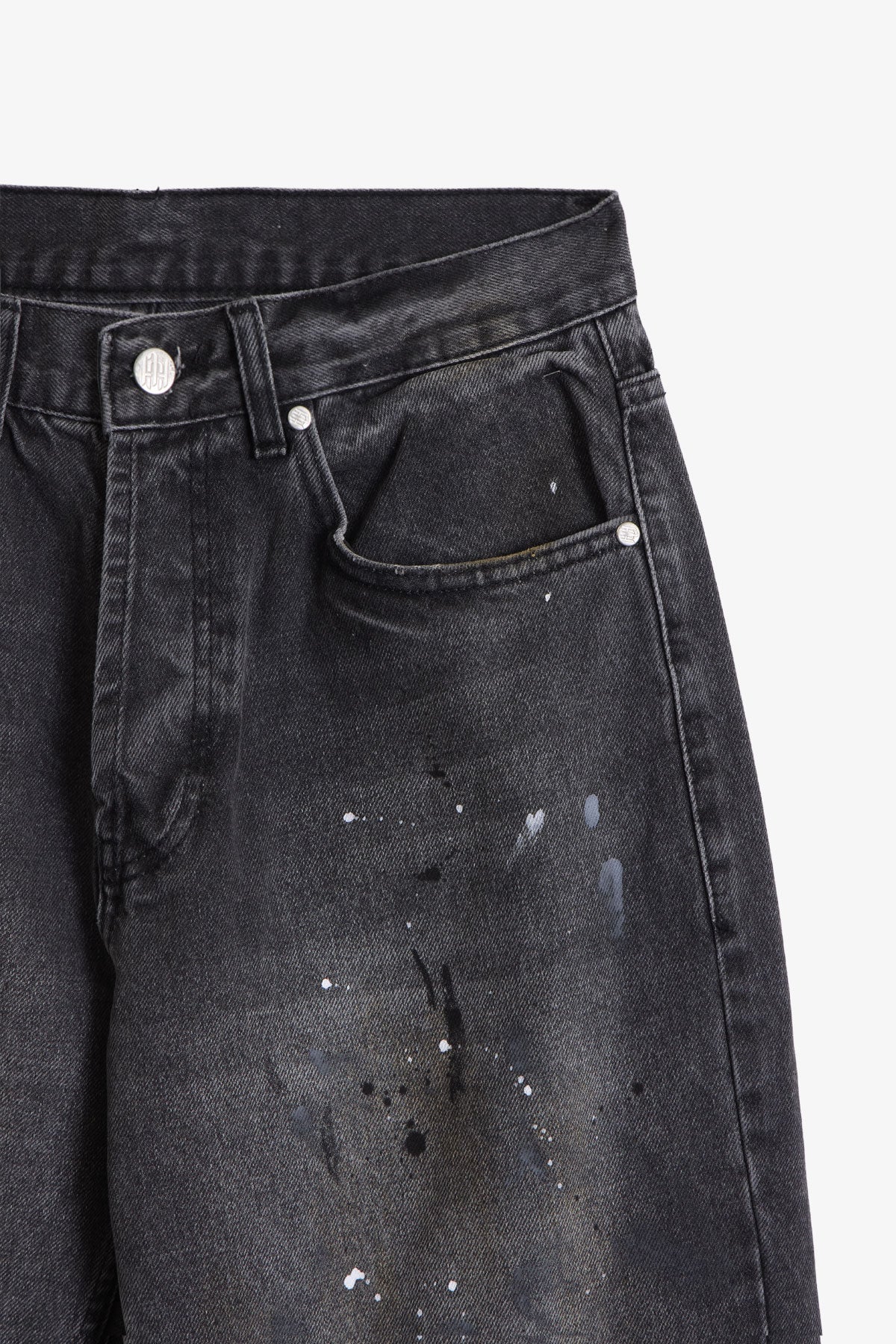 G:04 Painted Denim - Washed Black