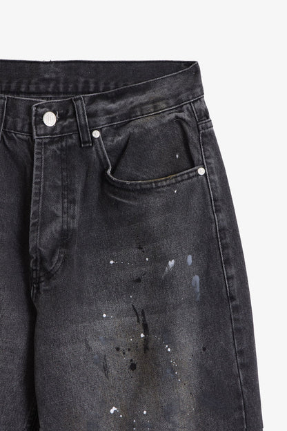 G:04 Painted Denim - Washed Black