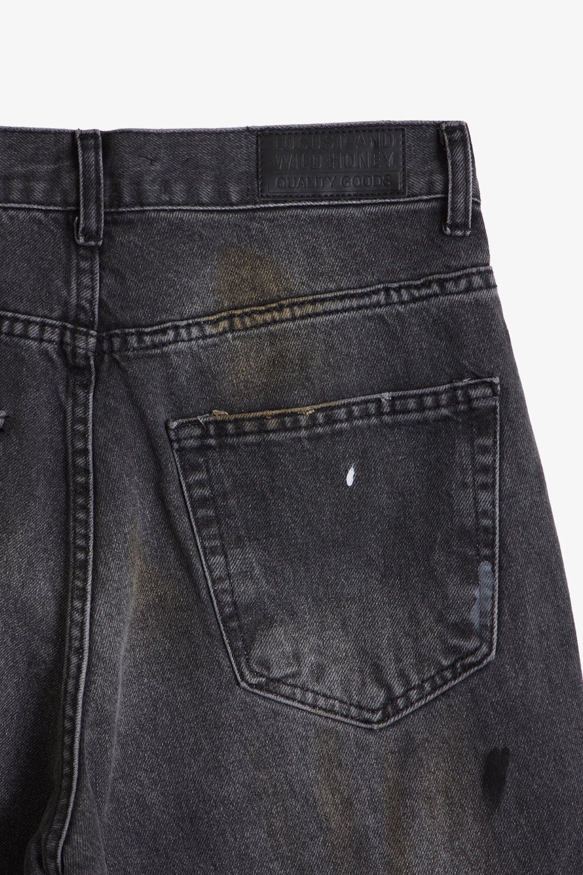 G:04 Painted Denim - Washed Black