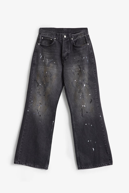 G:04 Painted Denim - Washed Black