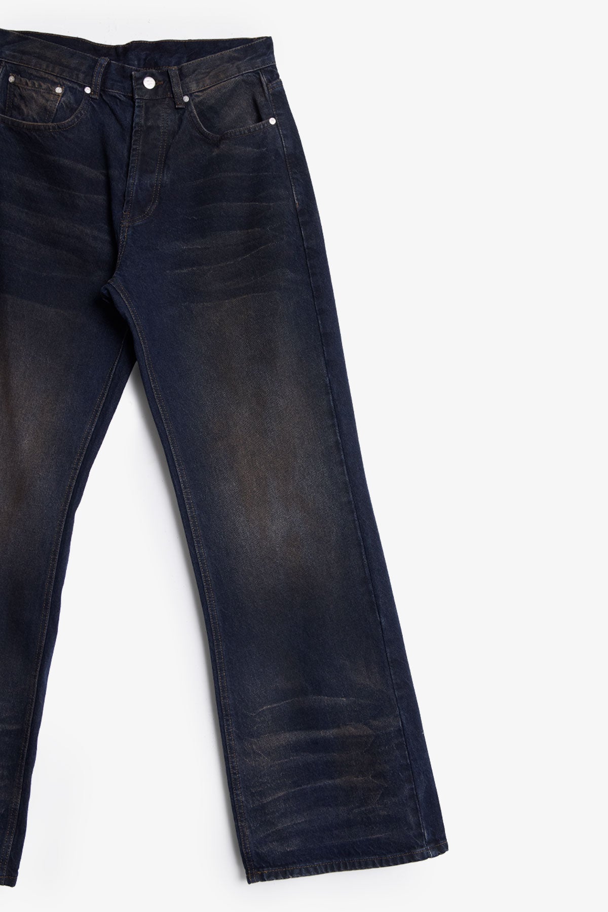 G:04 Relaxed Flare Denim - Brackish