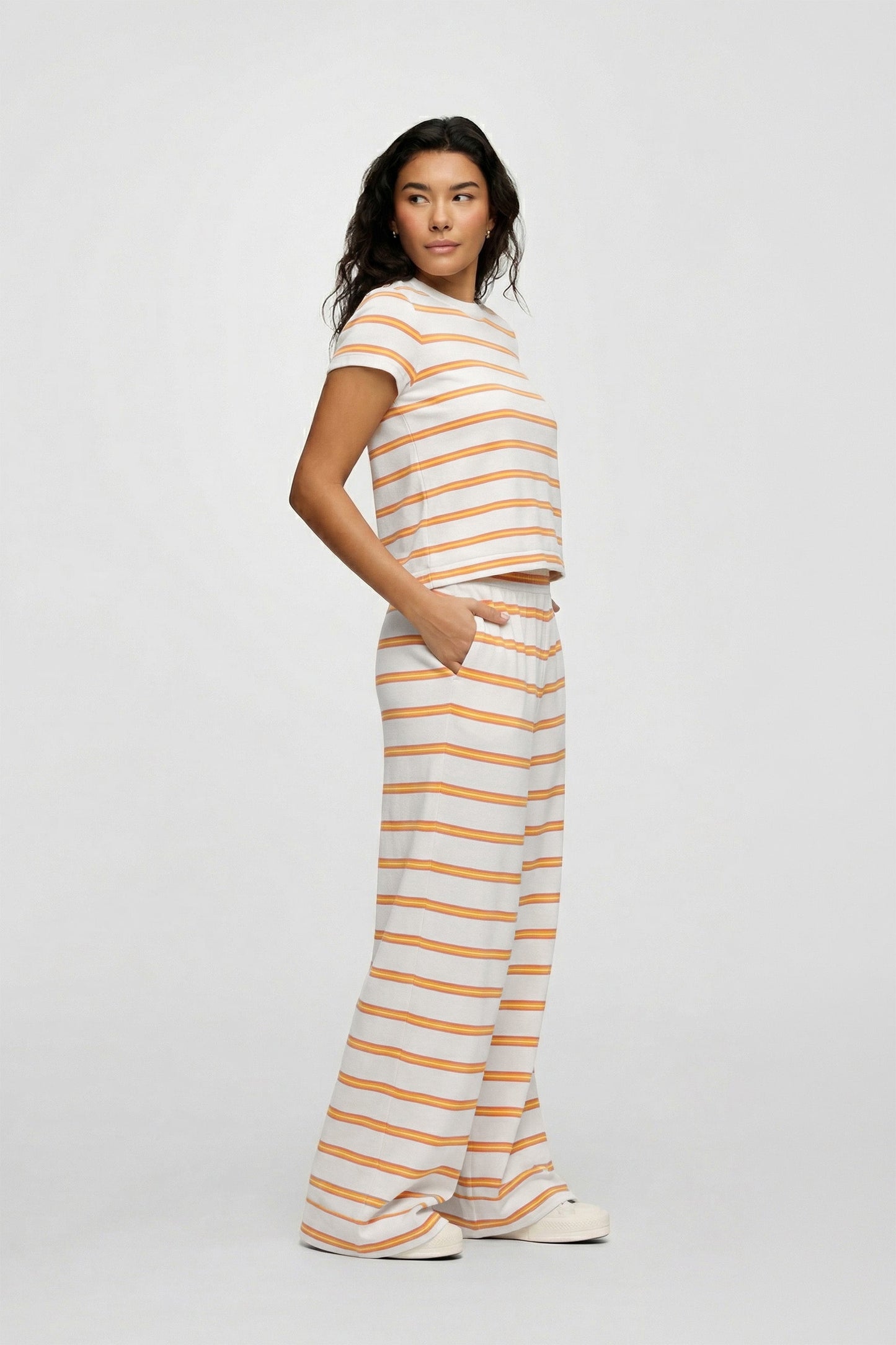 Golden Hour Set | Peachette Stripe