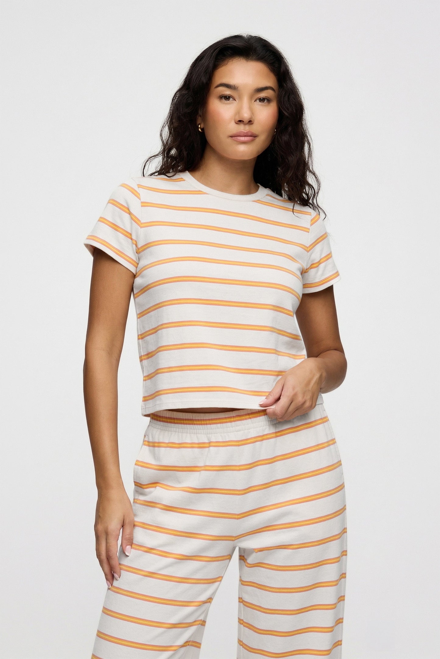 Golden Hour Set | Peachette Stripe