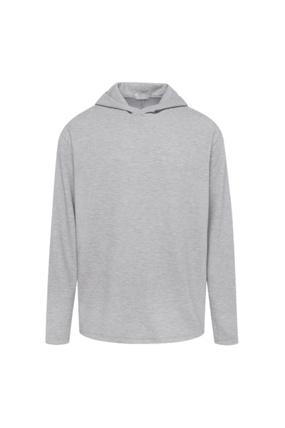 Performance Waffle Hoodie | Heather Grey