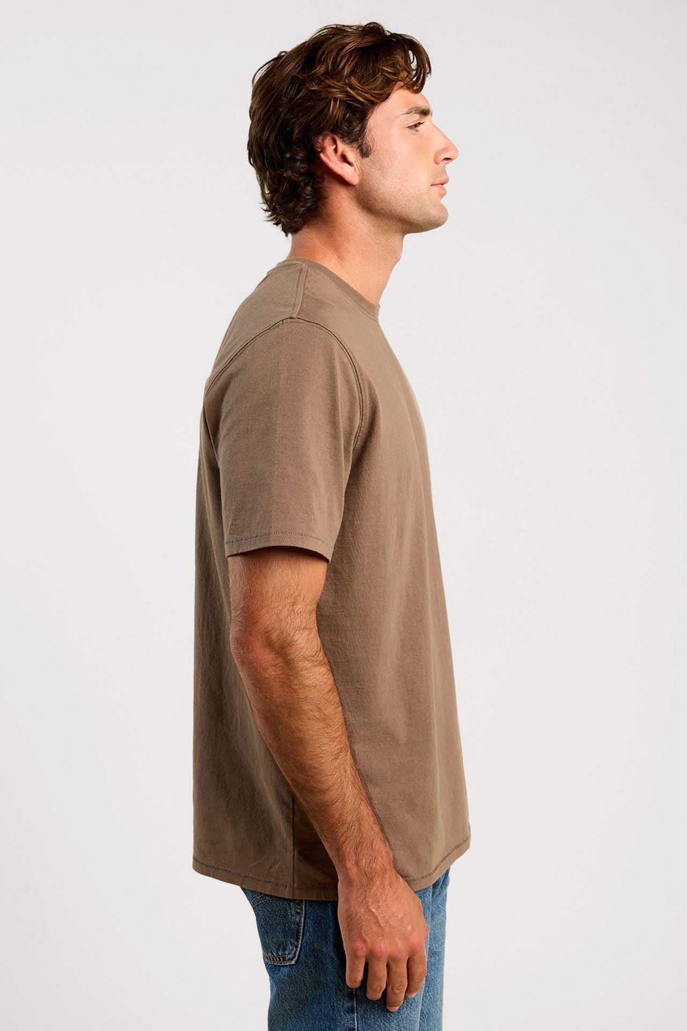 Vintage Cotton Men's Everyday T-Shirt | Mocha