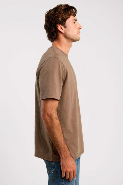 Vintage Cotton Men's Everyday T-Shirt | Mocha