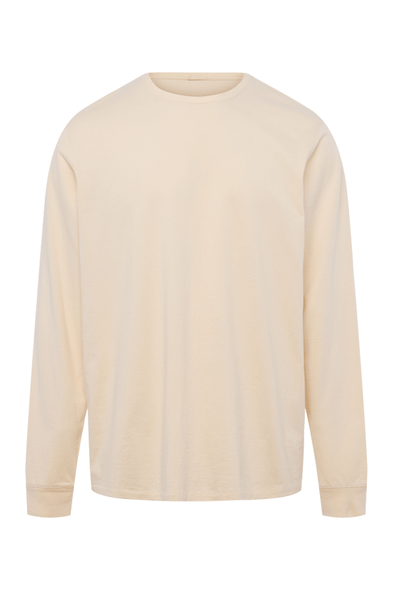 Vintage Cotton Men's Long Sleeve Everyday T-Shirt | Bone