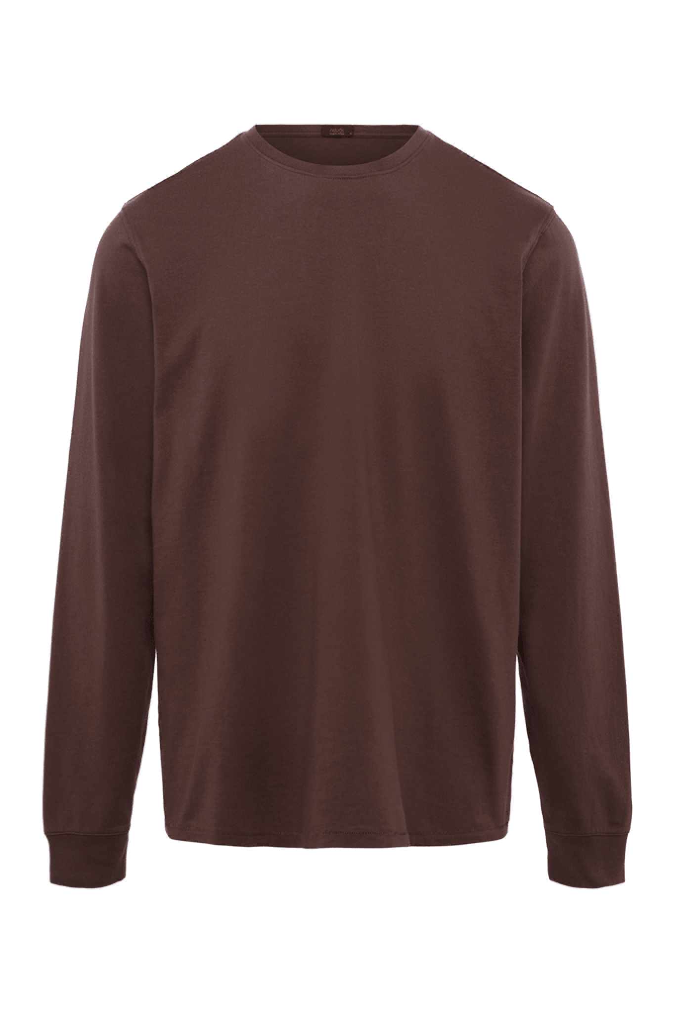 Vintage Cotton Men's Long Sleeve Everyday T-Shirt | Coffee