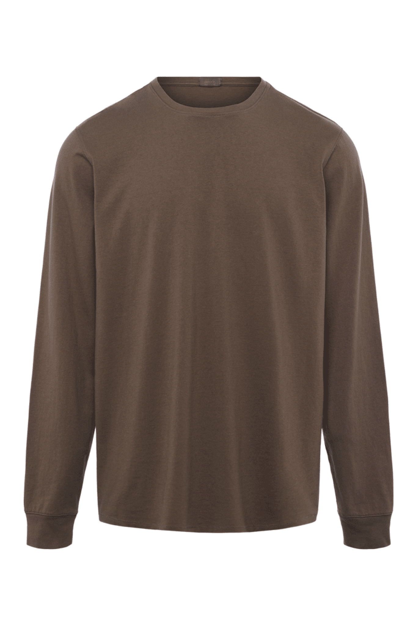 Vintage Cotton Men's Long Sleeve Everyday T-Shirt | Mocha