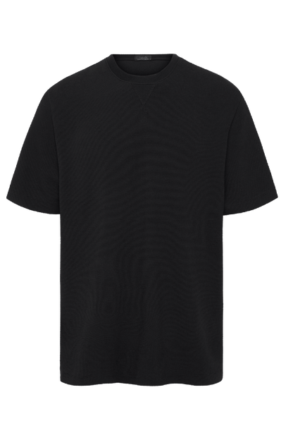 Performance Waffle T-Shirt | Black