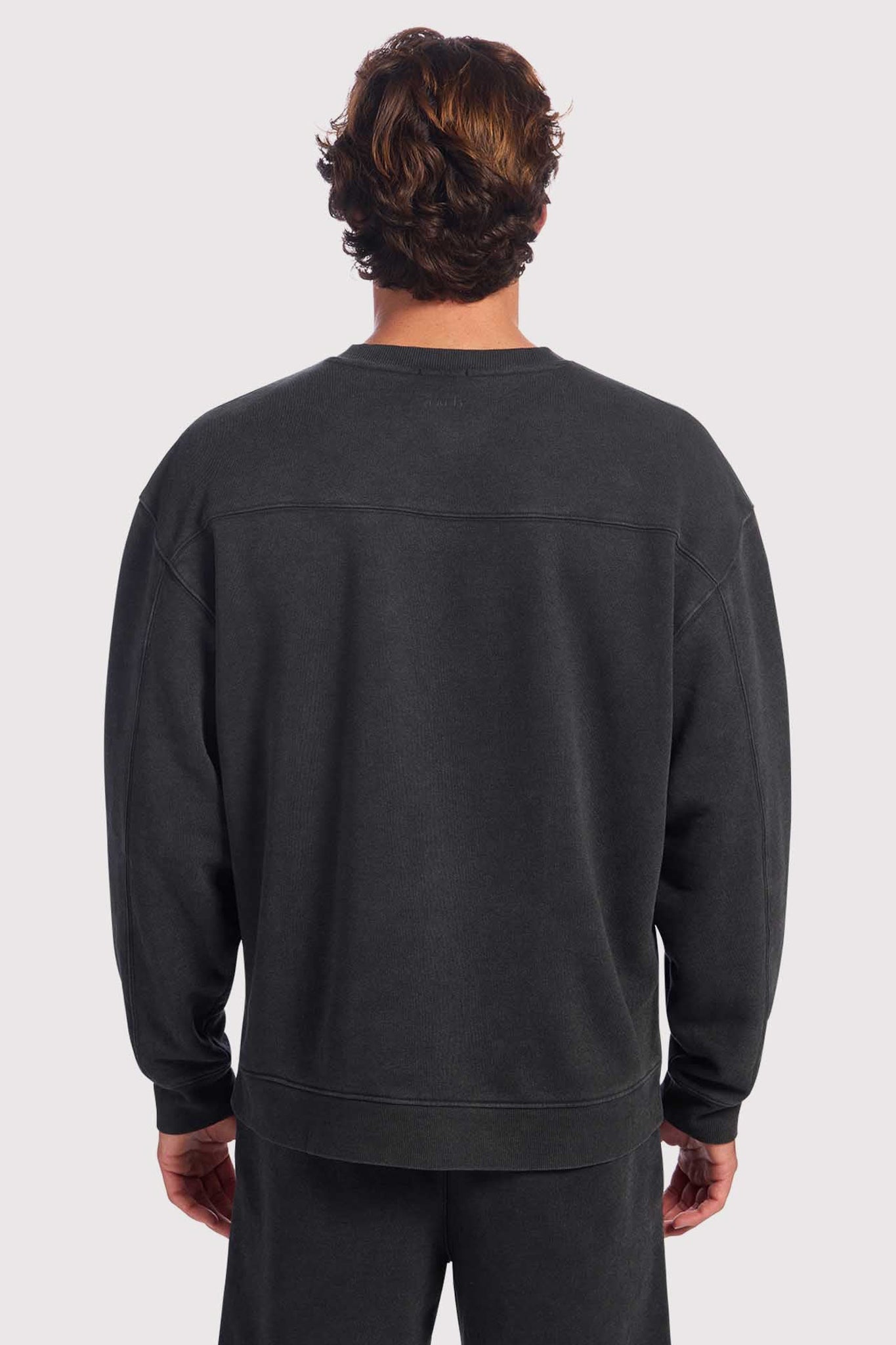 Vintage Fleece Men's Crewneck | Washed Black
