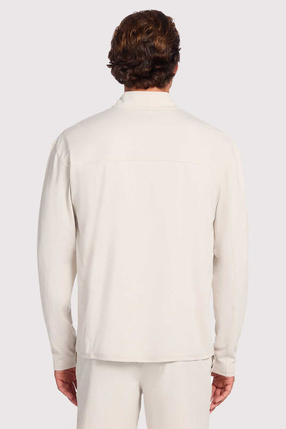 Men's Movement Quarter-Zip | Linen