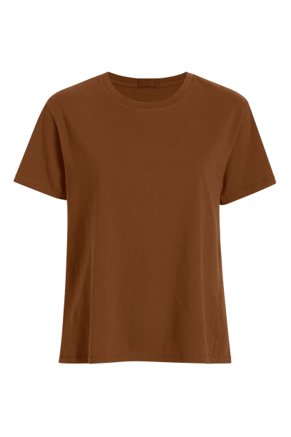 Vintage Cotton Everyday T-Shirt | Chocolate