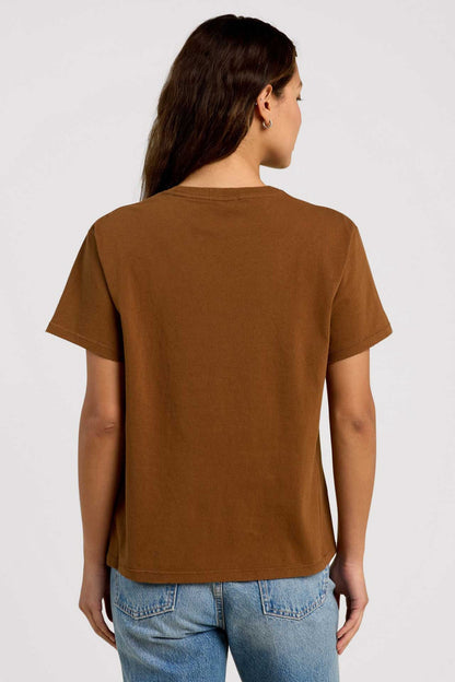 Vintage Cotton Everyday T-Shirt | Chocolate