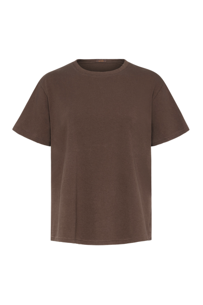 Vintage Cotton Everyday T-Shirt | Coffee